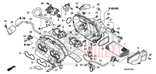 FILTRE A AIR CBF1000FAA de 2010